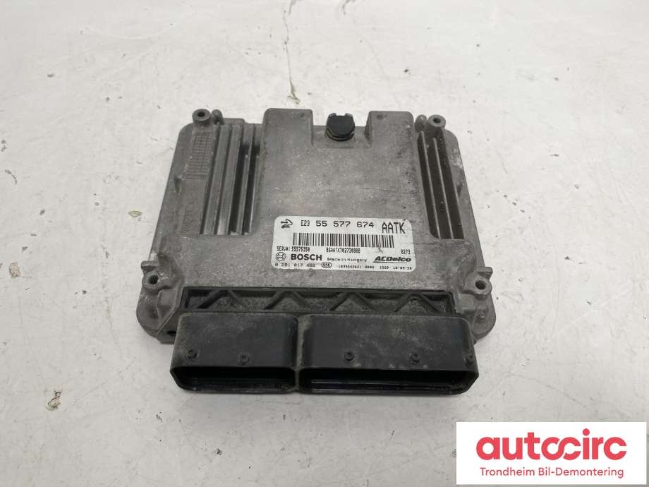 Styreenhet motor til Opel Insignia A, 2009-2014  (BOSCH|55577674)