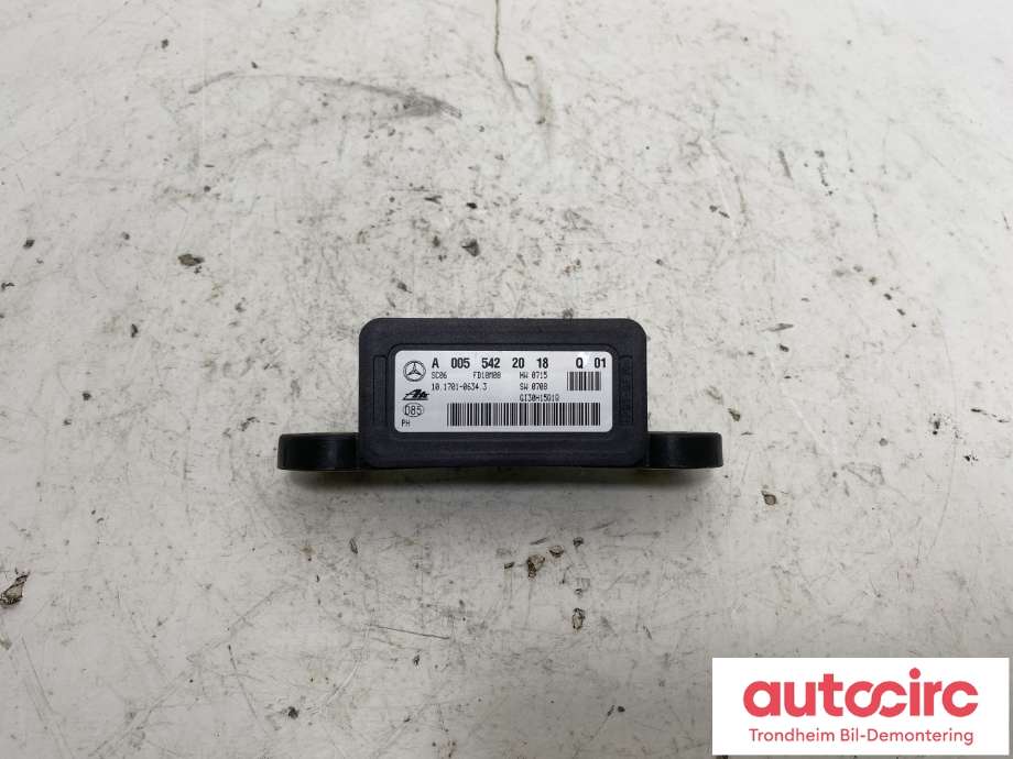Sensor akselerasjonssensor/ESP DUO til Mercedes ML 2005-2011 (W164) (W164) (ATE|A0055422018|)