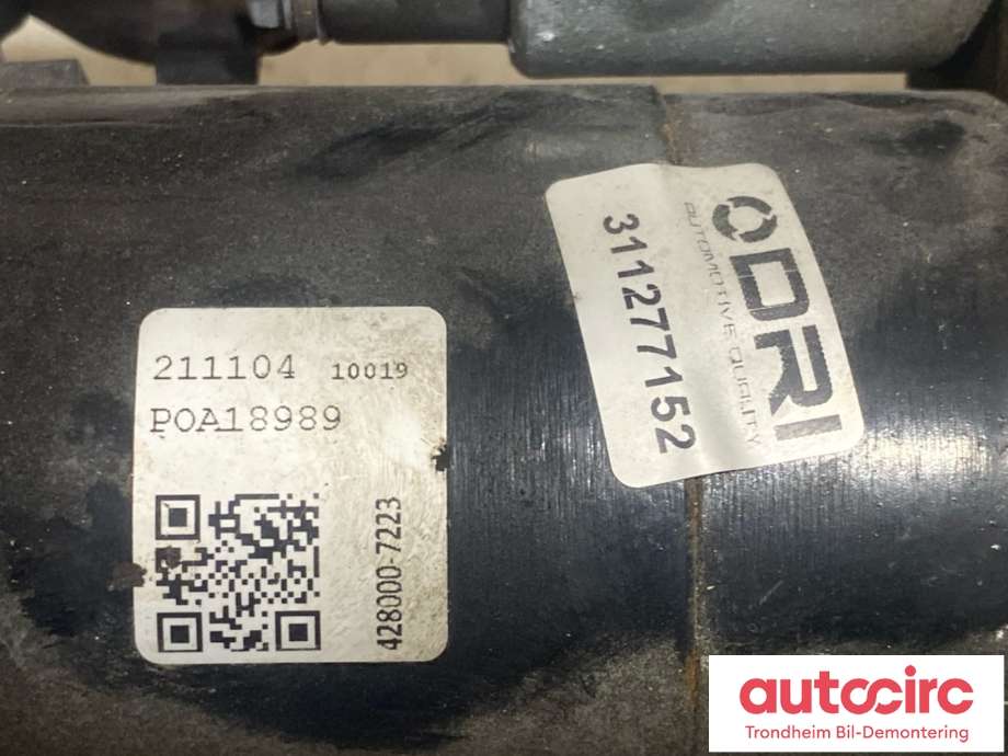 Starter diesel til Porsche Cayenne 2010-2017 (92A) (92A) (95860410900|958604109X|)