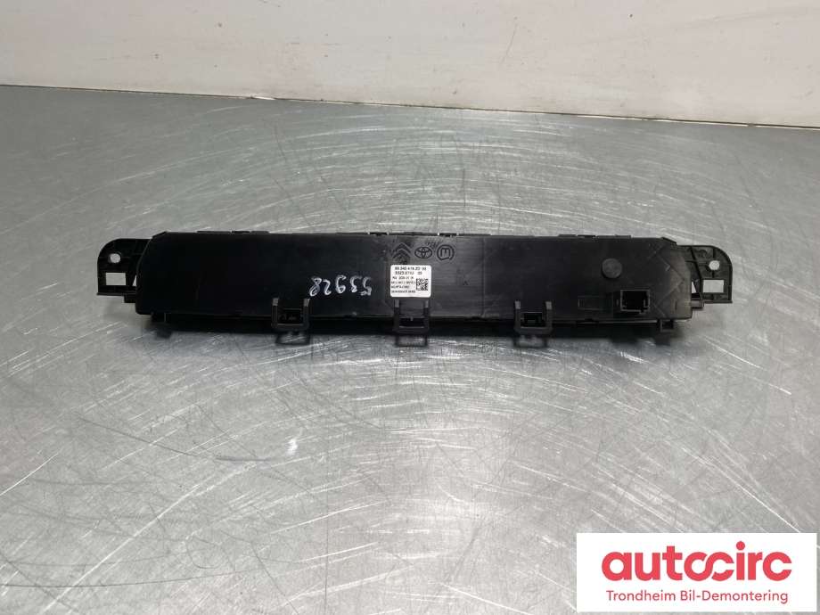 Varmeapparat betjening til Peugeot Expert 2016-->> (Type III)  (98340419ZD|)