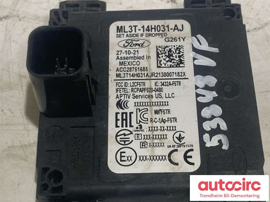Sensor blindsone til Ford Mustang Mach-e 2020-->>  (VENSTRE FORAN|ML3T-14H031-AJ|2657693|ML3T-14H031-AK)