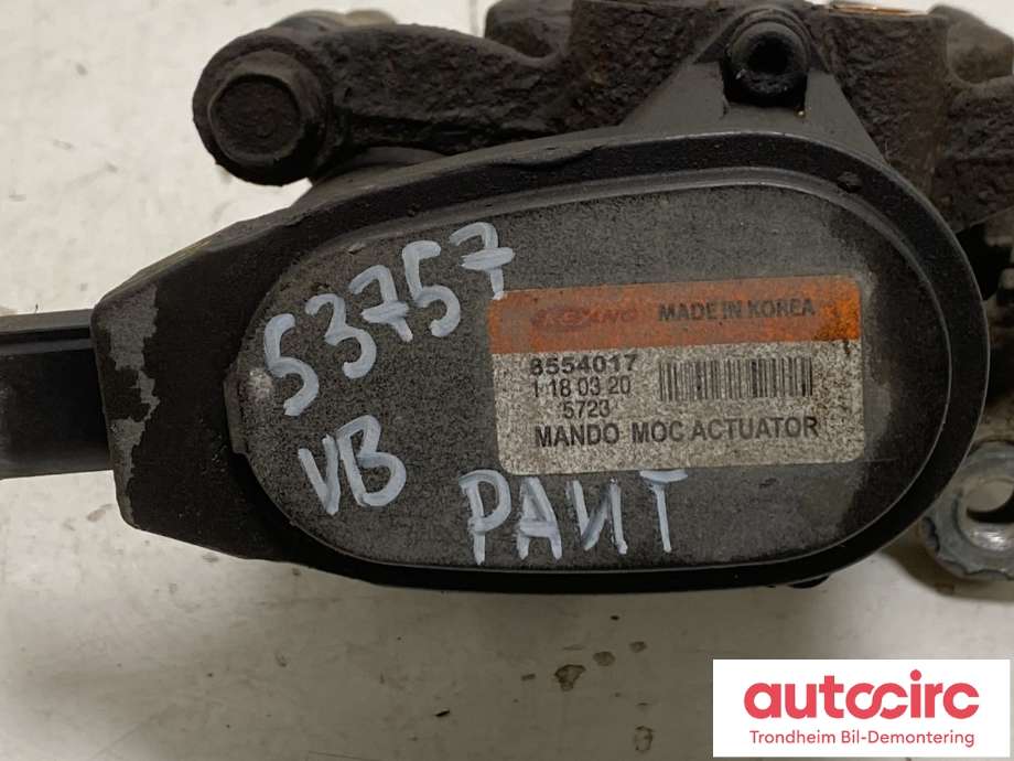 Bremsecaliper venstre bak, elektrisk til Hyundai Ioniq Electric 2016-2019 (Fase 1)  (58210G-7400|58210G7400|)
