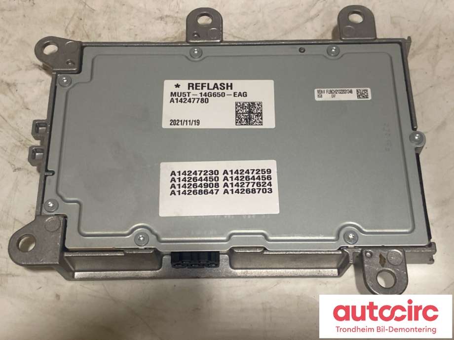 Bilstereo forsterker til Ford Mustang Mach-e 2020-->> (FOMOCO|MU5T-14G650-EAF|MU5T-14G650-HAF|2655726)