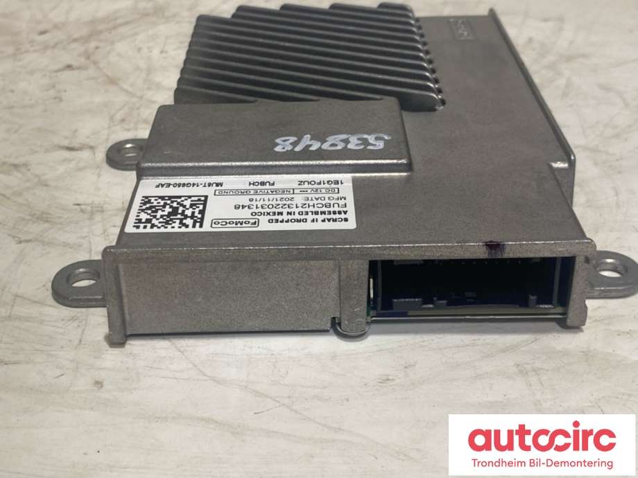 Bilstereo forsterker til Ford Mustang Mach-e 2020-->> (FOMOCO|MU5T-14G650-EAF|MU5T-14G650-HAF|2655726)