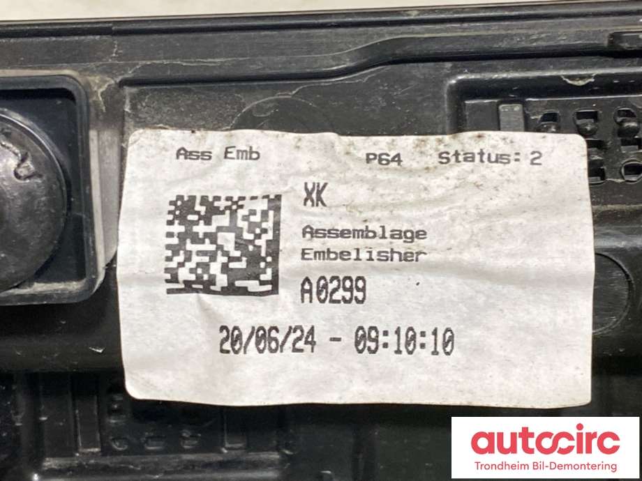 Baklykt bremselys bakrute til Peugeot e-3008 2023-->>  (9843297380|)