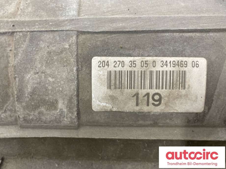 Girkasse automat til Mercedes C-Klasse 2007-2011 (Fase 1) (W204) (W204) (7G TRONIC|A2042709002|A204270900280|722.996| W7C700)