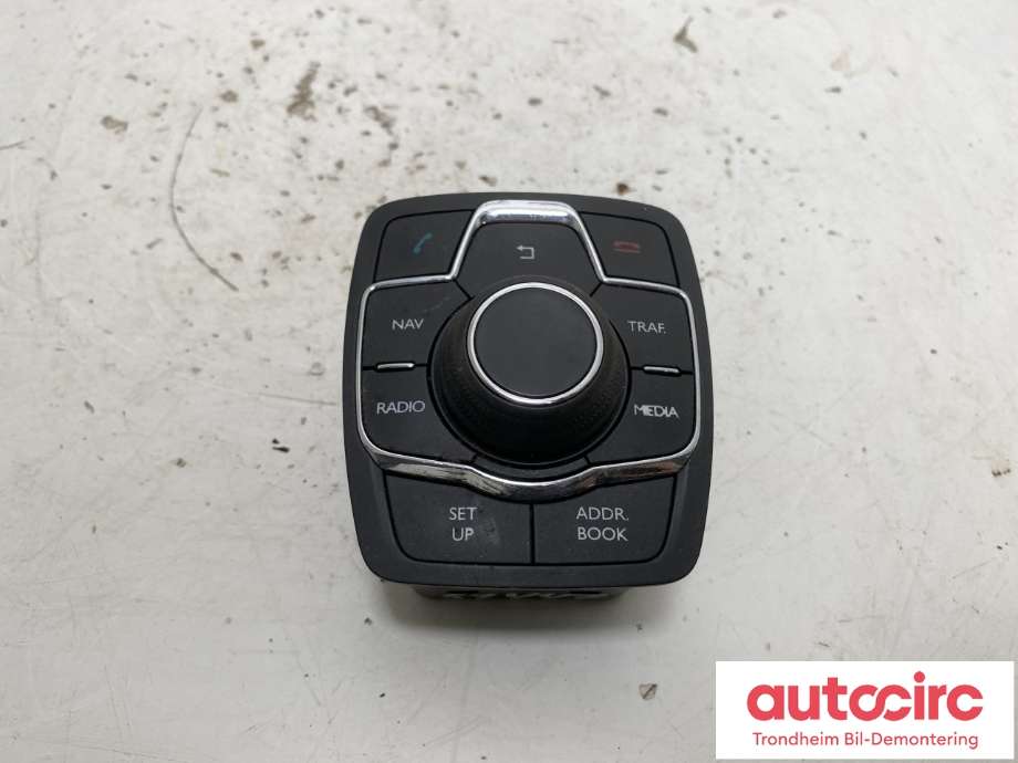 Bilstereo navigasjon betjeningspanel til Citroën DS5, 2012-2017  (98 023 908 ZD)