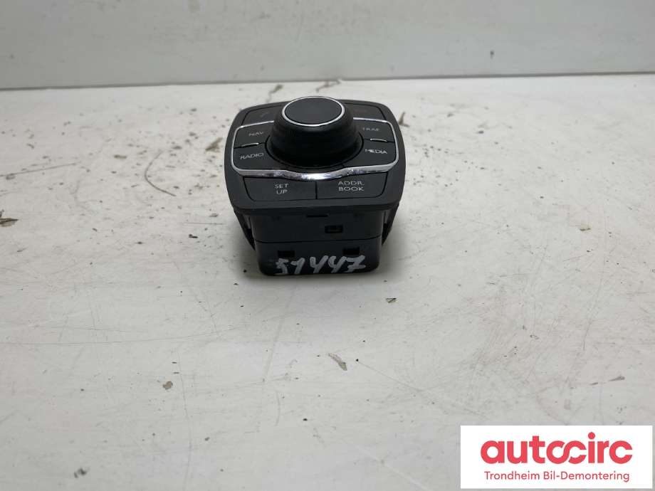 Bilstereo navigasjon betjeningspanel til Citroën DS5 2012-2017  (98 023 908 ZD|)