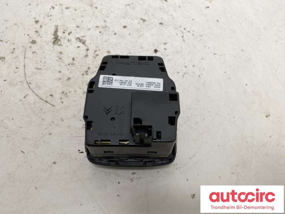 Bilstereo navigasjon betjeningspanel til Citroën DS5 2012-2017  (98 023 908 ZD|)