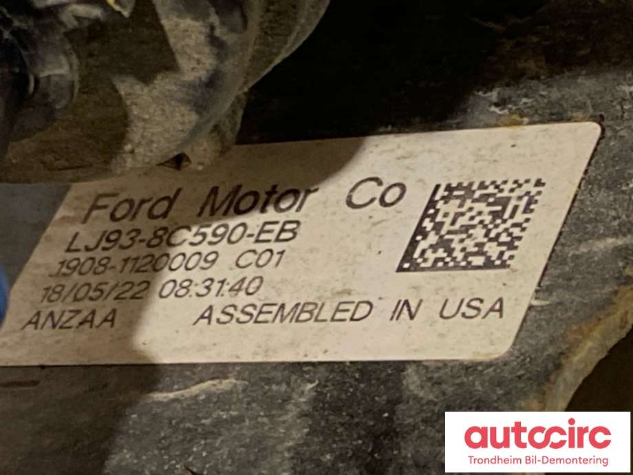 Vannpumpe elektrisk til Ford Mustang Mach-e 2020-->>  (LJ93-8C590-PA|2484767|1908-1E90024)