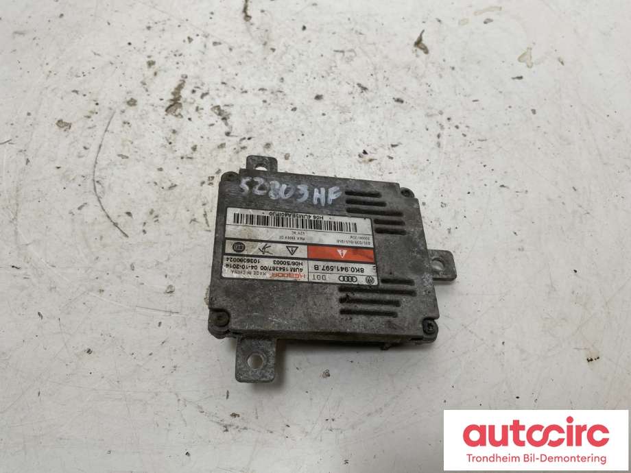 Styreenhet xenon/ballast til Škoda Octavia 2013-2016 (Type III, Fase 1)  (8K0 941 597 E|8K0 941 597 B|)