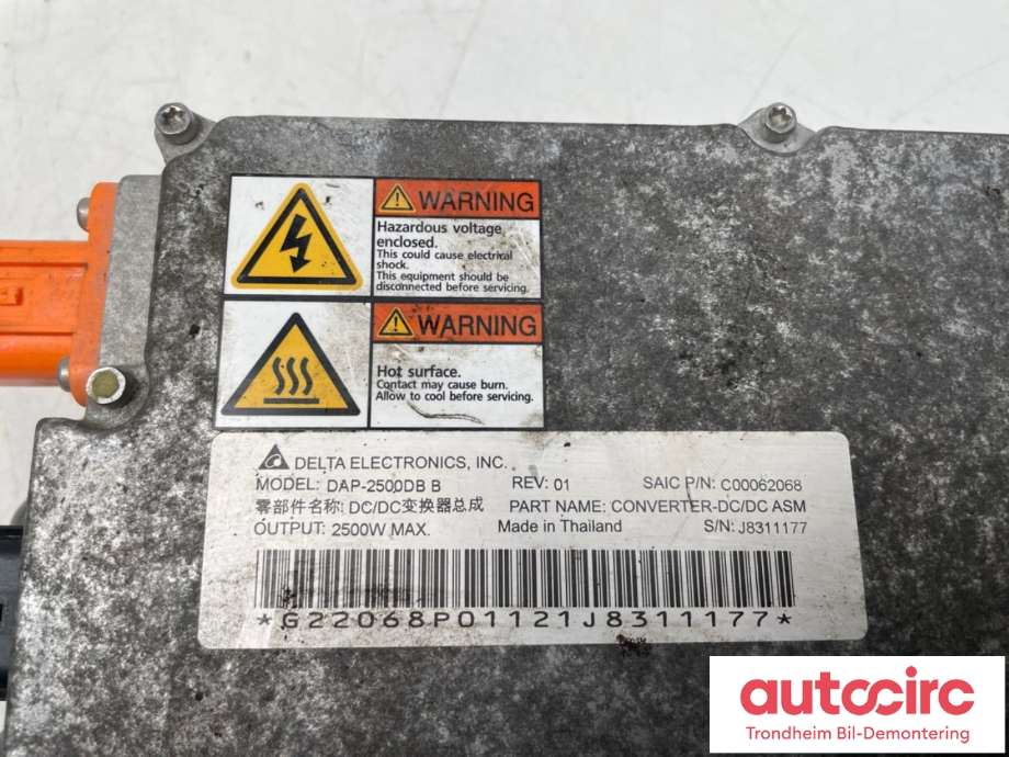 DCDC converter elbil til Maxus EV80 2019-->>  (C00062068|)