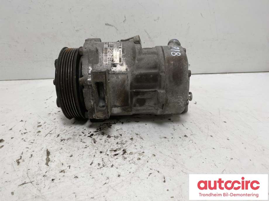 Aircondition kompressor til Saab 9-3 2008-2011 (Type II, Fase 2)  (SANDEN|13171593|P13171593|)