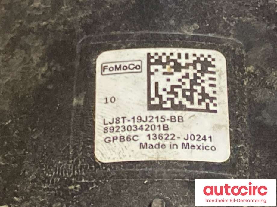 Høyttaler motorlyd, AVAS (Acoustic Vehicle Alerting System) til Ford Mustang Mach-e 2020-->>  (FOMOCO|LJ8T-19J215-BB|2483097|)