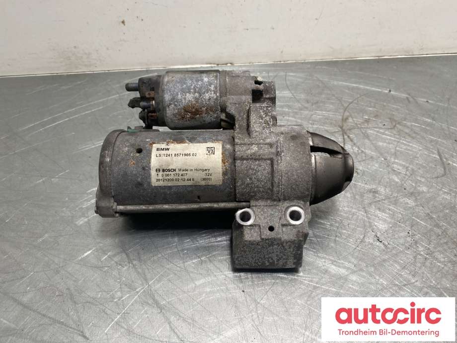 Starter diesel til BMW 3-Serie 2012-2018 (F30/F31/F34) (F30/F31/F34) (BOSCH|12418571905|0001172407|)