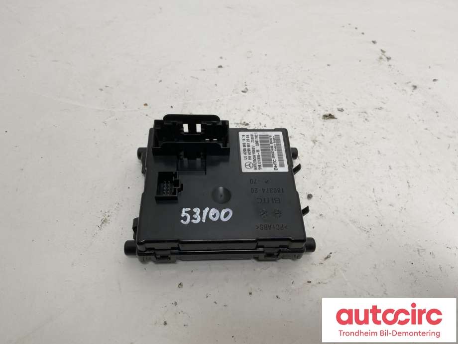 Styreenhet klima/aircondition til Mercedes C-Klasse, 2014-2018 (Fase 1) (W205) (W205) (A 205 900 14 19)