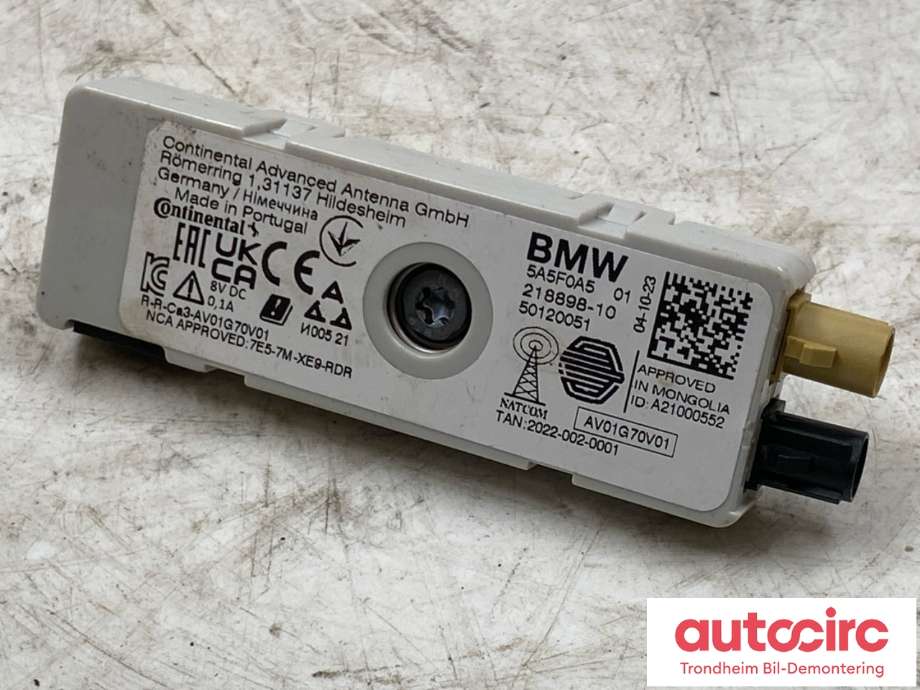 Antenne forsterker til BMW iX2 2024-->> (5A5F0A5|65205A5F0A5|)