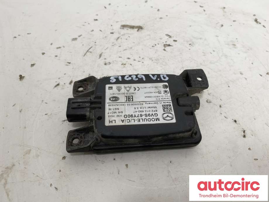 Sensor blindsone til Mazda 6 2018-->> (Type III, Fase 3) (HELLA|GV9S-67-Y90D|GV9S-67-Y90H|)