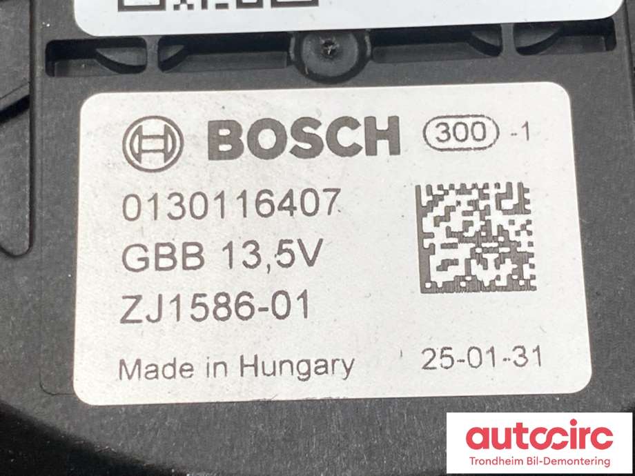 Varmeapparat motor til Tesla Model Y 2024-->> (Type II) (BOSCH|1539475-20-A|1539475-10-A|)