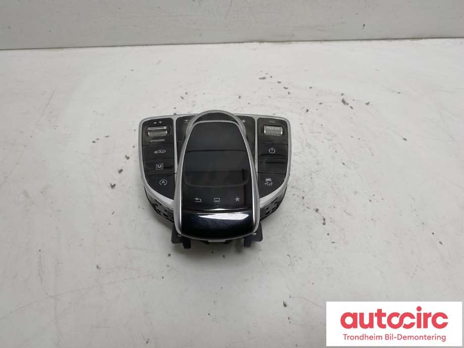 Bilstereo navigasjon betjeningspanel til Mercedes GLC, 2015-2022 (X253) (X253) (A2059008018)