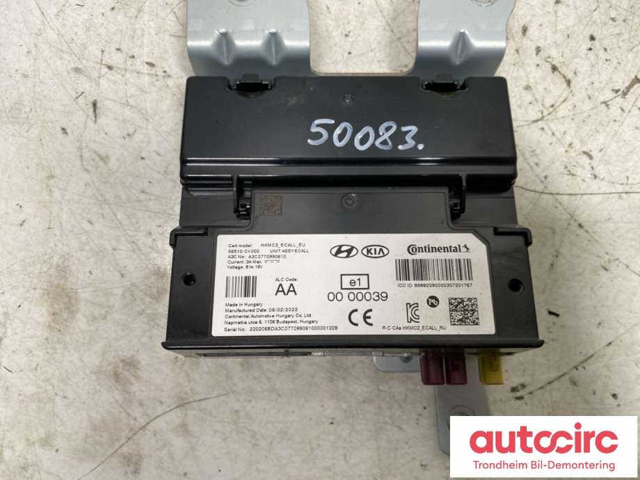 Styreenhet diverse til Kia EV6 2021-->>  (96510CV000|)