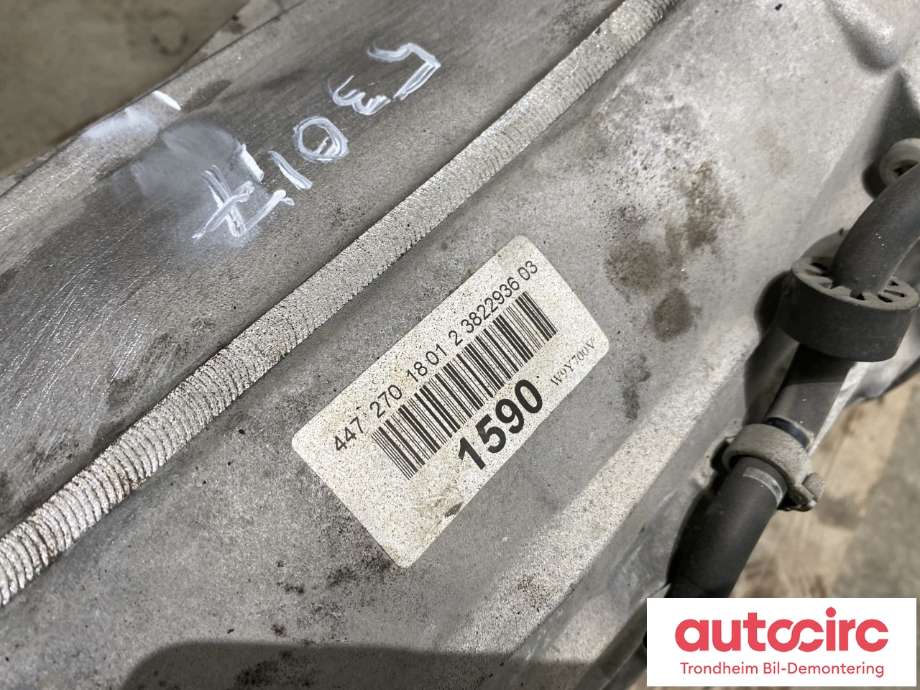 Girkasse manuell til Škoda Fabia 2007-2010 (Type II, Fase 1) (02T 301 103 AB|02T 301 103 CA|)