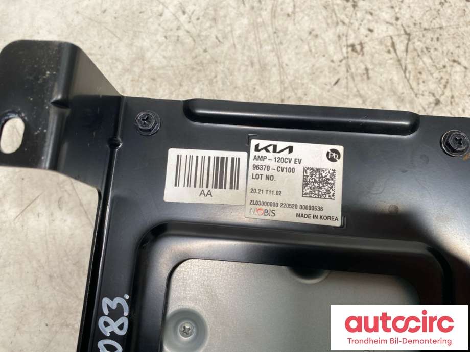 Bilstereo forsterker til Kia EV6 2021-->>  (MERIDIAN|96370CV100|)