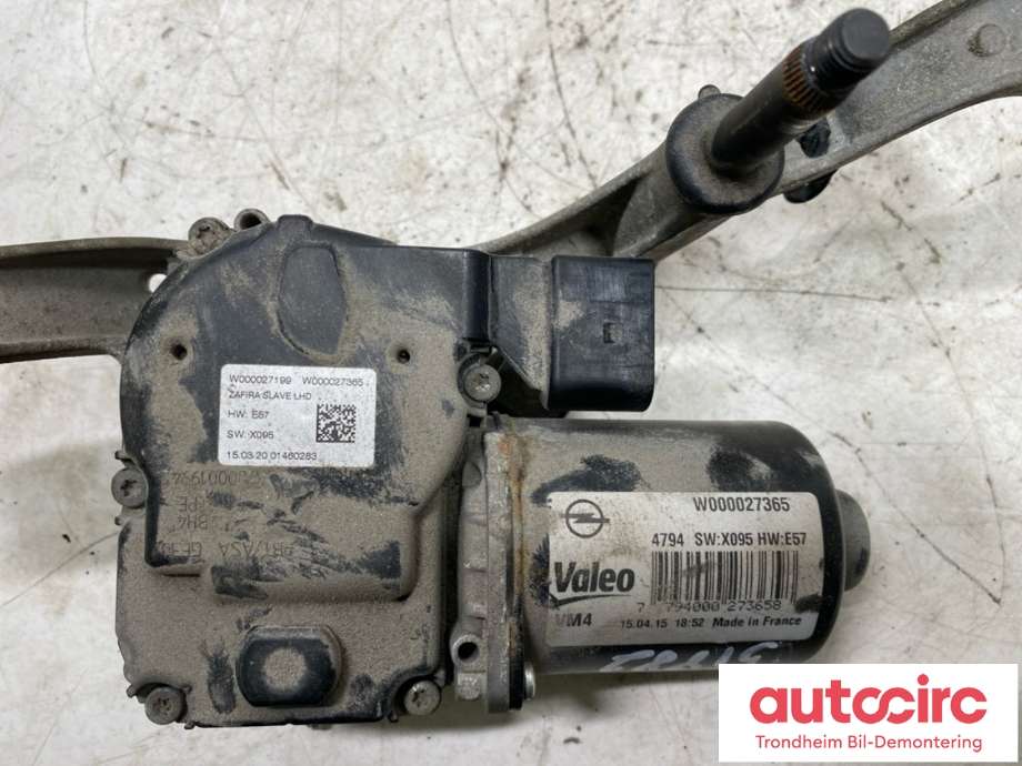 Viskermotor foran høyre til Opel Zafira Tourer 2012-2018  (13262437|13468743|39060841)