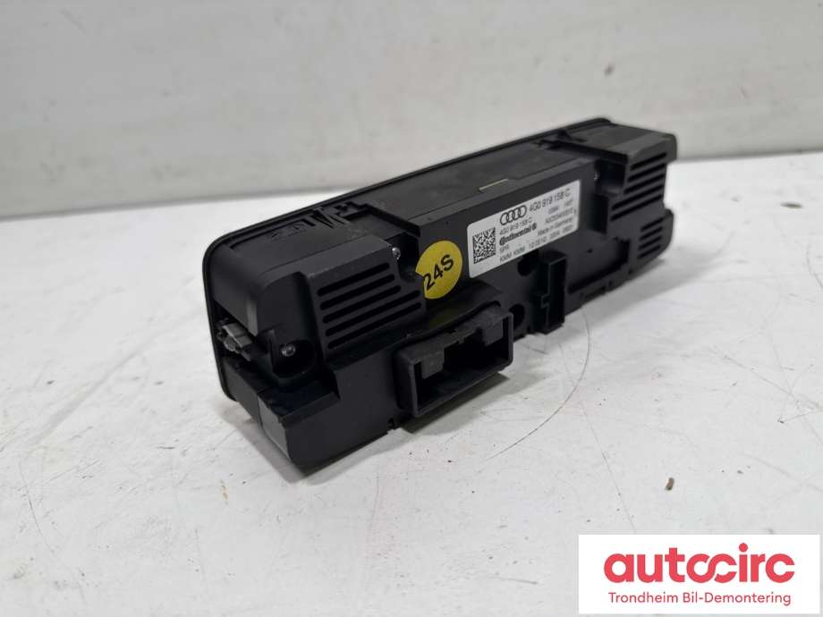 Varmeapparat betjening bak til Audi A6 2011-2014 (Type IV, Fase 1) (C7) (C7) (4G0919158C|A2C53400312|)