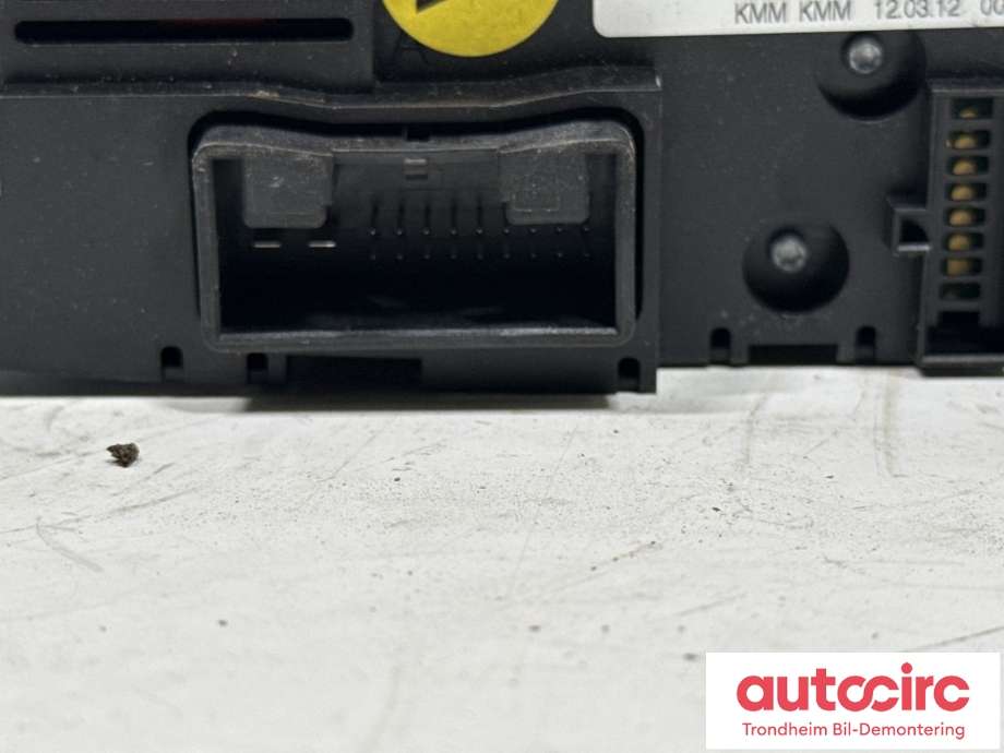 Varmeapparat betjening bak til Audi A6 2011-2014 (Type IV, Fase 1) (C7) (C7) (4G0919158C|A2C53400312|)
