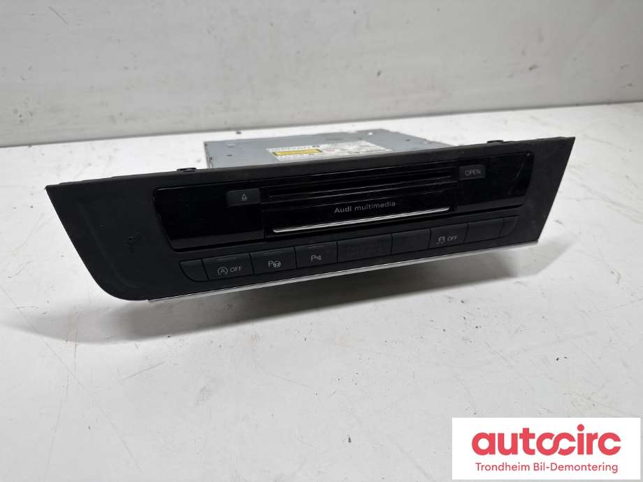 Bilstereo navigasjon til Audi A6, 2011-2014 (Type IV, Fase 1) (C7) (C7) (HARMAN/BECKER|4G0 035 670 G)
