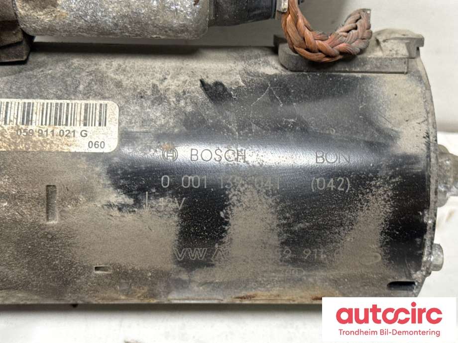 Starter diesel til Audi A6 2011-2014 (Type IV, Fase 1) (C7) (C7) (059911021G|0001139041|059911021K| 059911021KX|)