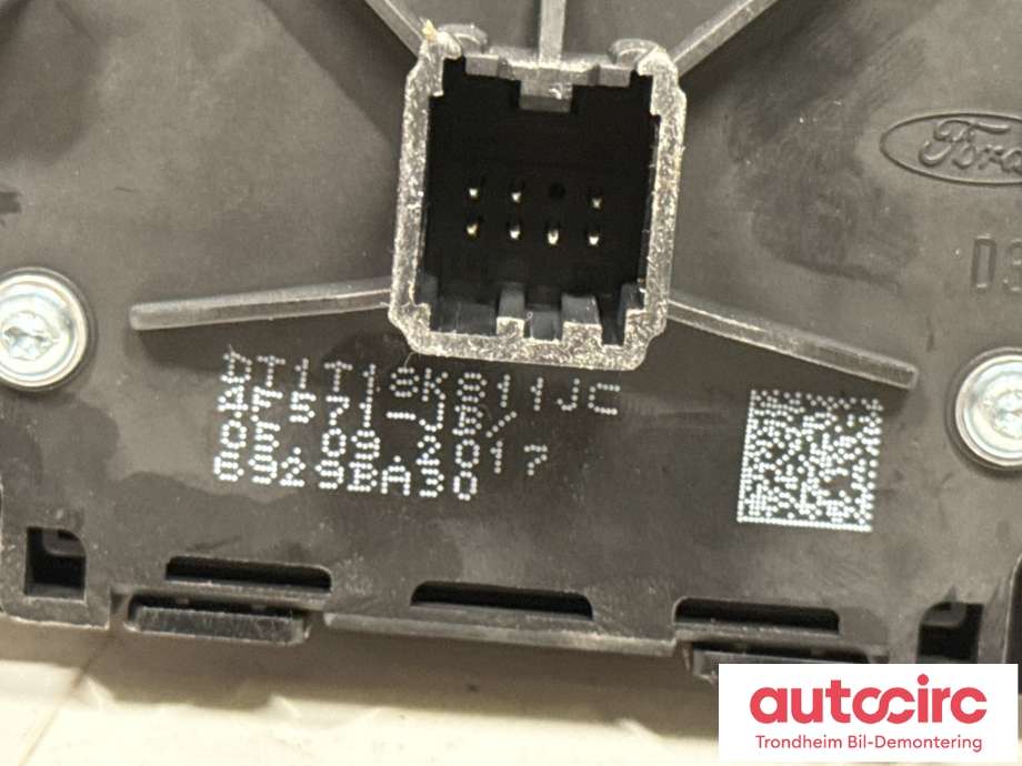 Bilstereo navigasjon betjeningspanel til Ford Transit Connect 2013-2018 Type II, Fase 1 (2003121|DT1T-18K811-JC|)