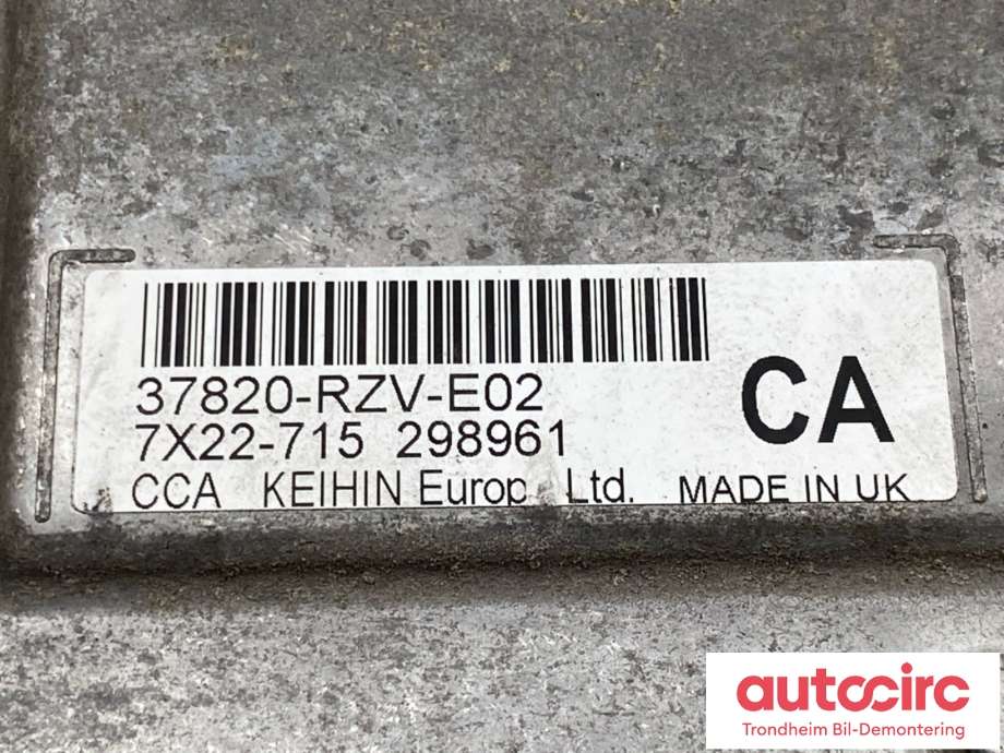 Styreenhet motor til Honda CR-V 2007-2012 (Type III) (37820-RZV-E02|37820RZVE02|)