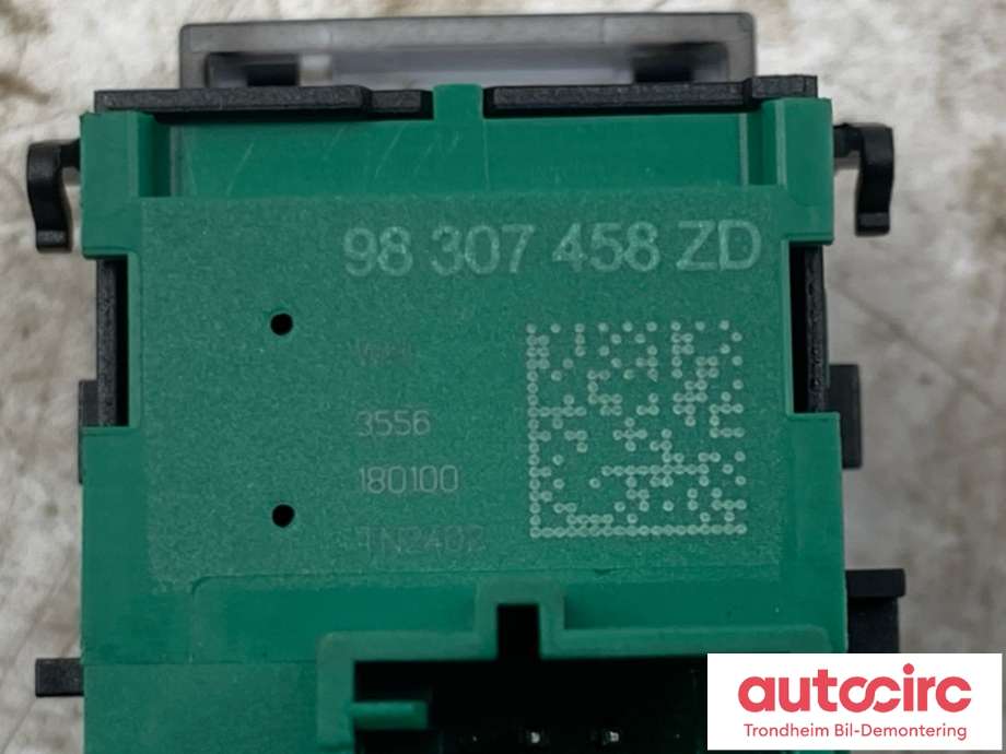 Bryter diverse til Opel Mokka E 2020-->> (Type II)  (98307458ZD|9830745880|)