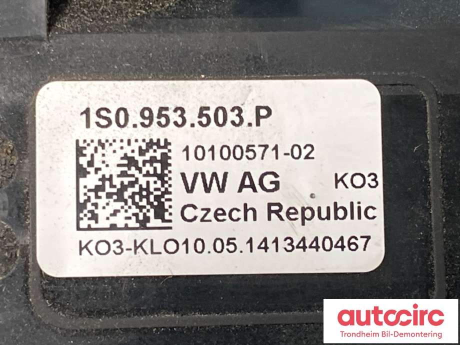 Bryter combi til VW E-Up 2013-2019  (1S0953513B|)