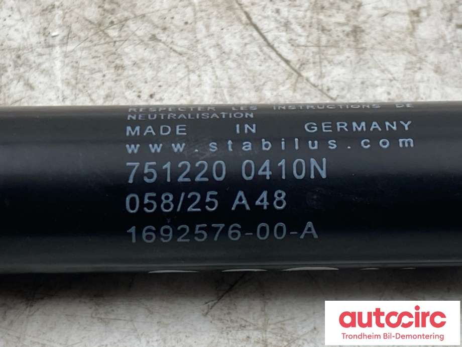 Panserdemper til Tesla Model Y 2024-->> (Type II) (VENSTRE|1692576-00-A|1505547-00-A|2118999-00-B)