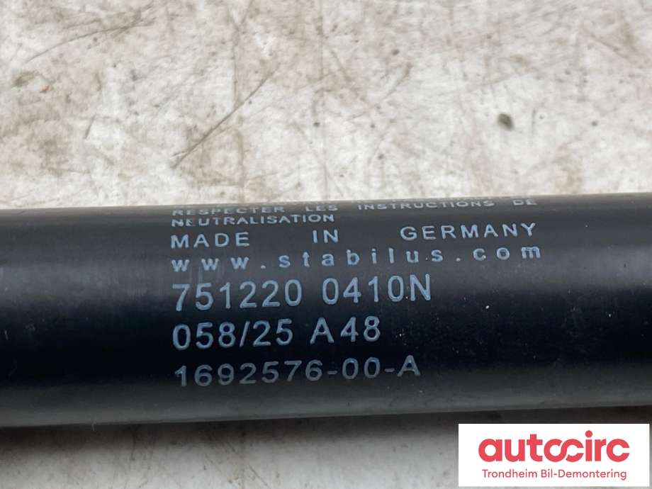 Panserdemper til Tesla Model Y 2024-->> (Type II)  (HØYRE|1692576-00-A|1505547-00-A|2118999-00-B)