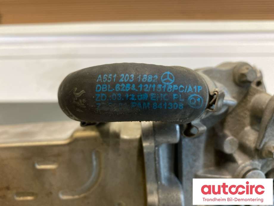 EGR-ventil til Mercedes GLA 2014-2020 (X156) (X156) (A 651 140 05 02|)