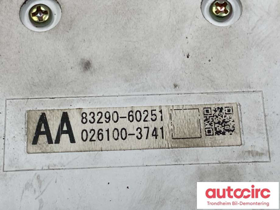 Instrument klokke til Toyota Land Cruiser 120 2002-2009 (329060251|0261003741|8324060251)