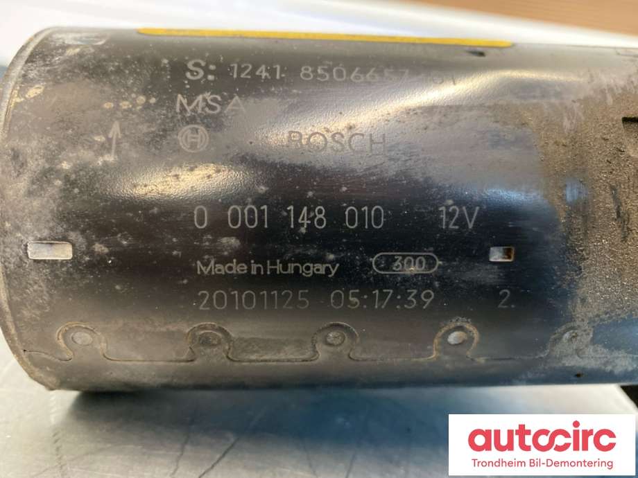 Starter diesel til BMW 1-Serie 2004-2011 (E81/E82/E87/E88) (E81/E82/E87/E88) (7801203|1241-7801203-03|12418570238| 0001115069|12418570383)