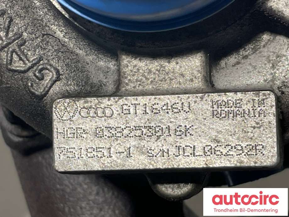 Turbo til VW Passat 2005-2010 (B6) (B6) (GARRETT|03G253014F|03G253014FX|)
