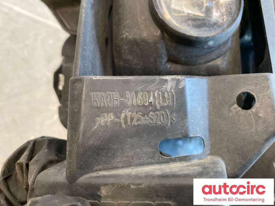 Tåkelykt venstre foran til Mazda CX-5 2012-2017 (Type I) (GHP951690A|)