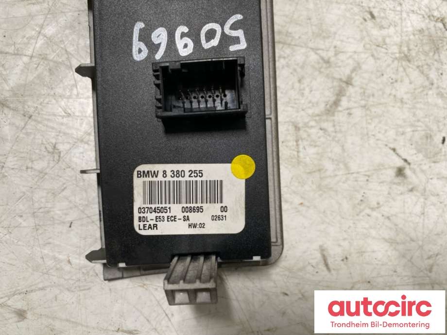 Bryter lys til BMW X5 2000-2006 (E53) (E53) (8380255|037045051|61318380255)