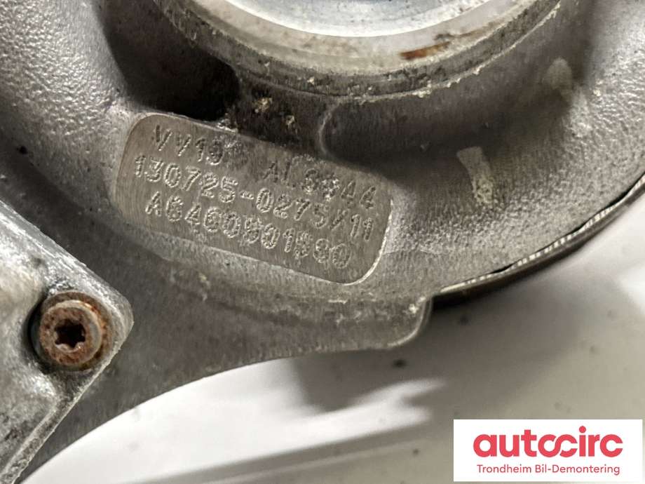 Turbo til Mercedes Vito/Viano 2004-2010 (Fase 1) (W639) (W639) (IHI TURBO|A 646 090 07 80|A6460901580|)