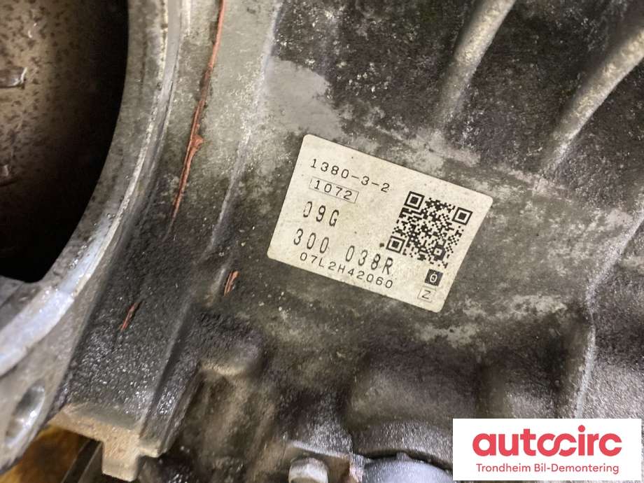 Girkasse automat til Škoda Fabia 2007-2010 (Type II, Fase 1)  (09G300039S|)