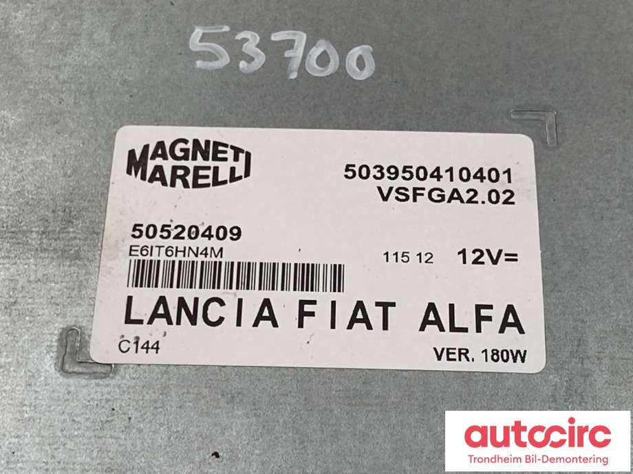 Styreenhet diverse til Fiat 500 2008-2020 (50520409|)