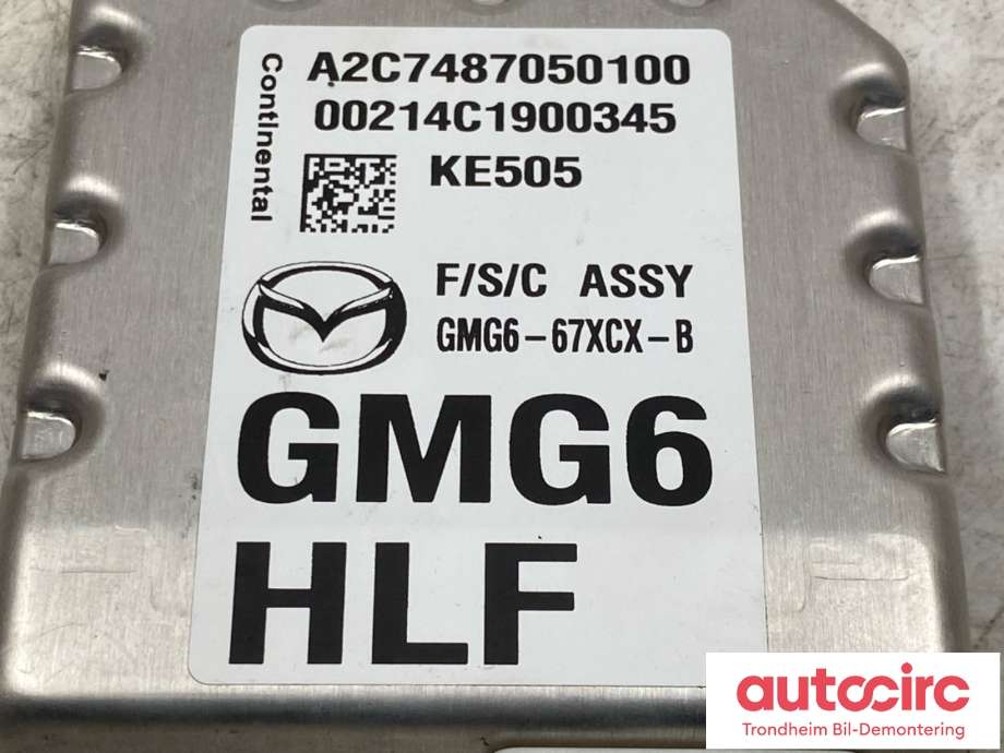 Kamera til Mazda 6 2013-2015 (Type III, Fase 1)  (GMG667XCXB|)