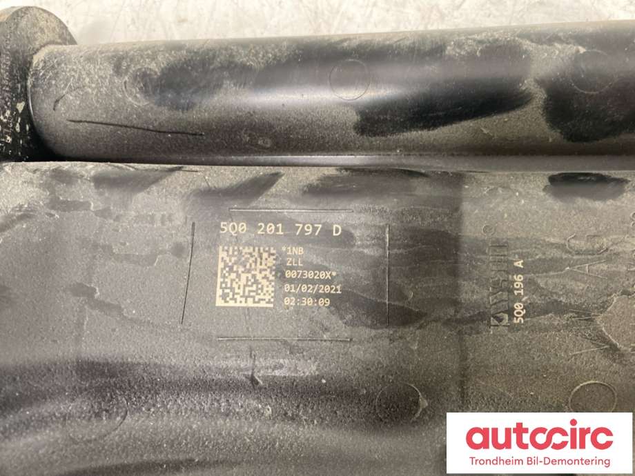 Kullfilter (boks) til VW Golf VIII 2020-->>  (5Q0 201 797 D|)