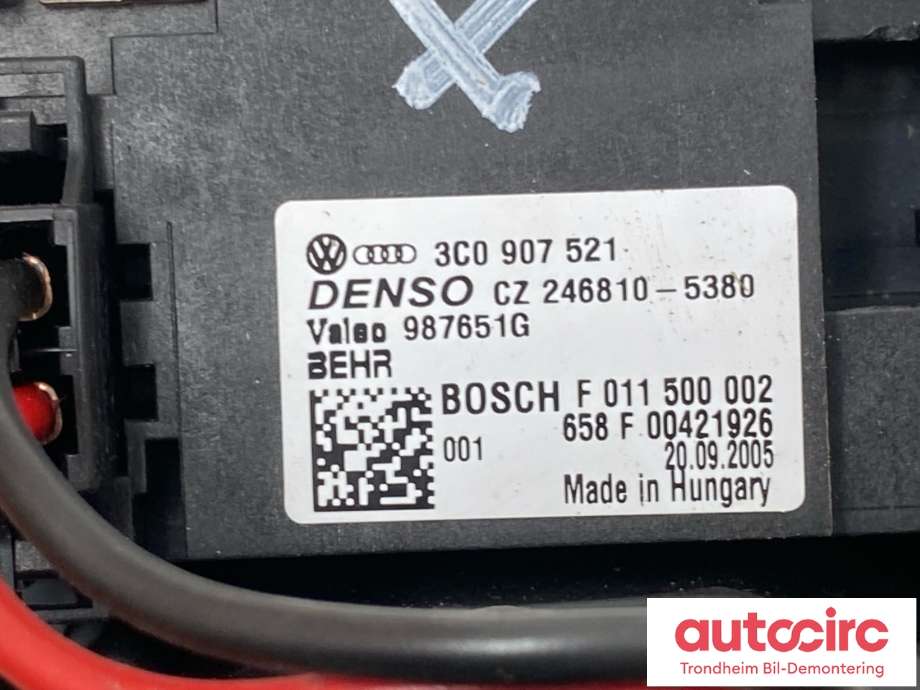 Varmeapparat motor til VW Golf V, Combi 2003-2008  (1K1 820 015 G|)